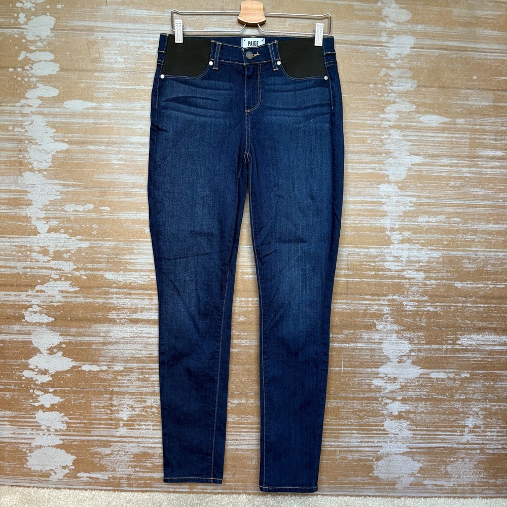 PAIGE Blue skinny maternity Jeans
